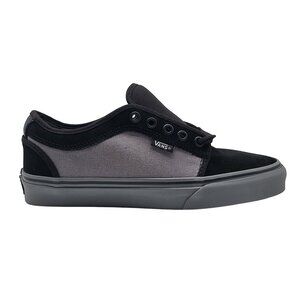 Vans Skate Chukka Low Men 6.5 Women 8 Black Pewter Denim Sneakers VN0A4BX47IW